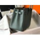 Special Grade Replica Hermes Birkin Bag 25cm/30cm Almond Green Clemence Gold Hardware Clone Sale
