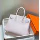 Special Grade Replica Hermes Birkin 25cm/30cm Pink Clemence Bag with Silver Hardware Clone Sale