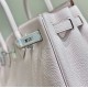 Special Grade Replica Hermes Birkin 25cm/30cm Pink Clemence Bag with Silver Hardware Clone Sale