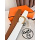 Special Grade Replica Hermes Luck 38MM Reversible Belt with Gold Epsom Buckle Clone Sale