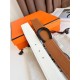 Special Grade Replica Hermes Luck 38MM Reversible Belt with Black Epsom Buckle Clone Sale