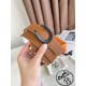 Special Grade Replica Hermes Luck 38MM Reversible Belt with Black Epsom Buckle Clone Sale