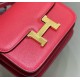 Special Grade Replica Hermes Constance MM 24cm Red Epsom Bag Clone Sale