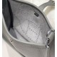 Special Grade Replica Hermes Evelyne III TPM gray clemence bag Clemence Clone Sale