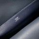Best Replica Hermes Halzan 25 dark blue clemence bag Fake At Cheap Price Special Grade Replica Hermes Halzan 25 dark blue clemence bag Clone Sale