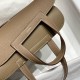 Best Replica Hermes Halzan 25 grayish brown clemence bag Fake At Cheap Price Special Grade Replica Hermes Halzan 25 grayish brown clemence bag Clone Sale