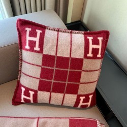 Special Grade Replica Hermes Avalon III Small Pillow in Red Clone Sale