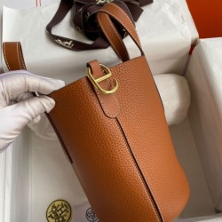 Special Grade Replica Handmade Clemence In The Loop 18 Bag in Brown Clone Sale