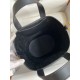Special Grade Replica Hermes In The Bag Handmade Clemence Loop 18 Bag in Black Clone Sale