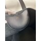 Special Grade Replica Hermes In The Bag Handmade Clemence Loop 18 Bag in Black Clone Sale