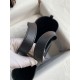 Special Grade Replica Hermes In The Bag Handmade Clemence Loop 18 Bag in Black Clone Sale