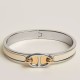 Special Grade Replica Hermes Mini Clic Anchor Chain Bracelet, Cream Clone Sale