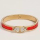Special Grade Replica Hermes Mini Clic Anchor Chain Bracelet, Red Clone Sale
