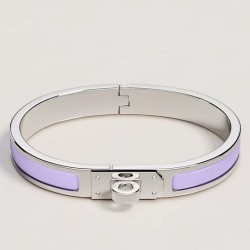 Special Grade Replica Hermes Mini Clic Kelly Bracelet, Purple Clone Sale