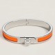 Special Grade Replica Hermes Mini Clic Kelly Bracelet, Orange Clone Sale