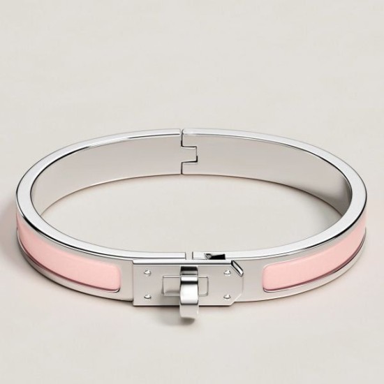 Special Grade Replica Hermes Mini Clic Kelly Bracelet, Pink Clone Sale