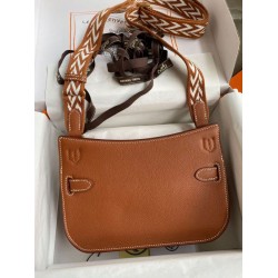 Special Grade Replica Hermes Jypsiere Mini brown calfskin bag Clone Sale