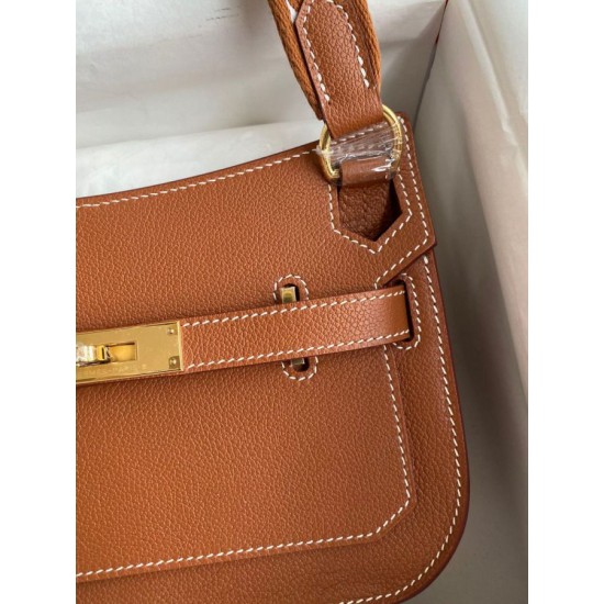 Special Grade Replica Hermes Jypsiere Mini brown calfskin bag Clone Sale
