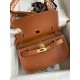 Special Grade Replica Hermes Jypsiere Mini brown calfskin bag Clone Sale