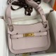 Special Grade Replica Hermes Jypsiere Mini light mauve calfskin bag Clone Sale