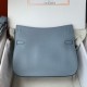 Special Grade Replica Hermes Jypsiere 28 handmade blue clemence bag Clone Sale
