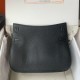 Special Grade Replica Hermes Jypsiere 28 handmade black clemence bag Clone Sale