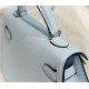 Special Grade Replica Hermes Kelly Mini II Bag in Light Blue Epsom with Gold Hardware Clone Sale