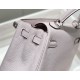 Best Replica Hermes Kelly 20cm/25cm Pale Mauve Clemence Bag with Silver Hardware Fake At Cheap Price Special Grade Replica Hermes Kelly 20cm/25cm Pale Mauve Clemence Bag with Silver Hardware Clone Sale