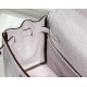 Best Replica Hermes Kelly 20cm/25cm Pale Mauve Clemence Bag with Silver Hardware Fake At Cheap Price Special Grade Replica Hermes Kelly 20cm/25cm Pale Mauve Clemence Bag with Silver Hardware Clone Sale