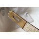 Special Grade Replica Hermes Kelly 25cm Sellier Beige Epsom Bag Clone Sale