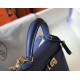 Special Grade Replica Hermes Kelly 25cm Sellier Blue Epsom Bag Clone Sale