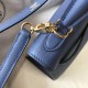 Special Grade Replica Hermes Kelly 25cm Sellier Blue Epsom Bag Clone Sale