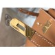 Special Grade Replica Hermes Kelly 28cm/32cm Brown Epsom Bag with Gold Hardware Clone Sale