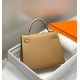Special Grade Replica Hermes Kelly 28cm/32cm Camel Epsom Bag GHW Clone Sale