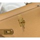 Special Grade Replica Hermes Kelly 28cm/32cm Camel Epsom Bag GHW Clone Sale