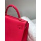Special Grade Replica Hermes Kelly Bag 28cm/32cm Pink Epsom Gold Hardware Clone Sale