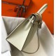 Special Grade Replica Hermes Kelly Bag 28cm/32cm White Epsom Gold Hardware Clone Sale