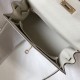 Special Grade Replica Hermes Kelly Bag 28cm/32cm White Epsom Gold Hardware Clone Sale