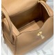 Special Grade Replica Hermes Lindy 26 bag cm camel with gold hardware Clone Sale