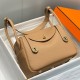 Special Grade Replica Hermes Lindy 26 bag cm camel with gold hardware Clone Sale