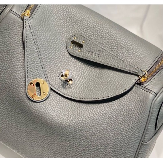 Best Replica Hermes Lindy 26 cm bag in Gris Meyer with gold hardware Fake At Cheap Price Special Grade Replica Hermes Lindy 26 cm bag in Gris Meyer with gold hardware Clone Sale