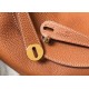 Special Grade Replica Hermes Lindy 26 cm bag in brown with gold hardware Clone Sale