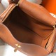 Special Grade Replica Hermes Lindy 26 cm bag in brown with gold hardware Clone Sale