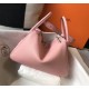 Special Grade Replica Hermes Lindy 26 cm bag in pink with gold hardware Clone Sale