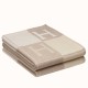 Special Grade Replica Hermes Avalon III Blanket in Beige Clone Sale