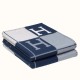 Special Grade Replica Hermes Avalon III Blanket in Blue Clone Sale