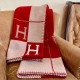 Special Grade Replica Hermes Avalon III Blanket in Red Clone Sale