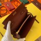 Special Grade Replica Hermes Kelly Classique To Go Wallet in Epsom Burgundy Clone Sale