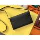 Special Grade Replica Hermes Kelly Classique To Go Wallet in Epsom Black Clone Sale