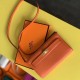 Special Grade Replica Hermes Kelly Classique To Go Epsom Wallet, Orange Clone Sale